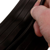 Black Rubber Floor Cable Protector Cover 19 x 9.5mm Inner Channel 4.5m